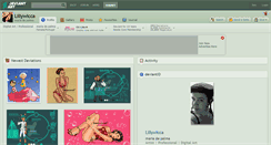 Desktop Screenshot of lillywicca.deviantart.com