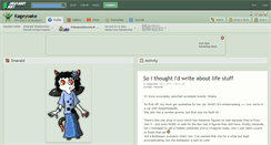 Desktop Screenshot of kageyoake.deviantart.com