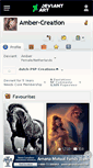 Mobile Screenshot of amber-creation.deviantart.com