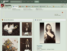 Tablet Screenshot of kapalaka.deviantart.com