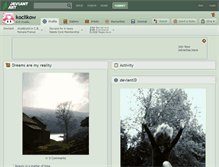 Tablet Screenshot of koclikow.deviantart.com