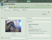 Tablet Screenshot of darker-international.deviantart.com