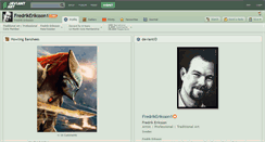 Desktop Screenshot of fredrikeriksson1.deviantart.com