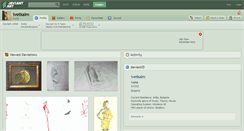 Desktop Screenshot of ivetkalm.deviantart.com