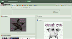 Desktop Screenshot of crystallynn.deviantart.com