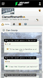 Mobile Screenshot of clansofthenorth.deviantart.com