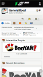 Mobile Screenshot of generalflood.deviantart.com