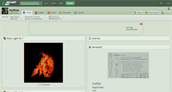 Desktop Screenshot of mythos.deviantart.com
