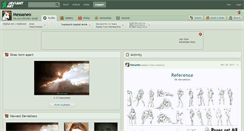 Desktop Screenshot of messaneo.deviantart.com