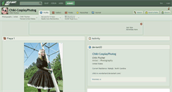 Desktop Screenshot of chiki-cosplayphotog.deviantart.com