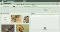 Desktop Screenshot of jamie-macarthur.deviantart.com