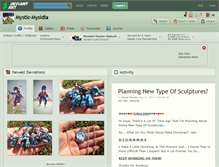 Tablet Screenshot of mystic-mysidia.deviantart.com