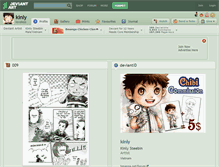 Tablet Screenshot of kinly.deviantart.com