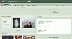 Desktop Screenshot of dasmara.deviantart.com