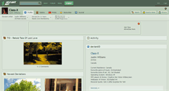 Desktop Screenshot of class-x.deviantart.com