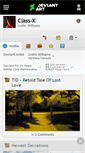 Mobile Screenshot of class-x.deviantart.com