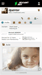 Mobile Screenshot of dpainter.deviantart.com
