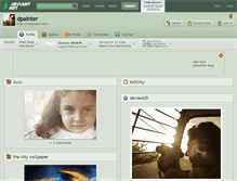 Tablet Screenshot of dpainter.deviantart.com