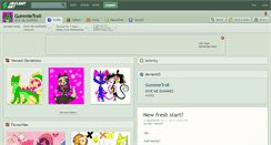 Desktop Screenshot of gummietroll.deviantart.com