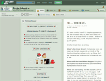 Tablet Screenshot of project-aesir.deviantart.com