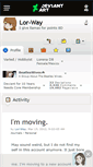 Mobile Screenshot of lor-way.deviantart.com