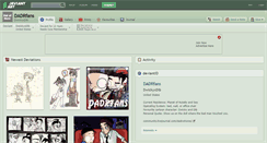 Desktop Screenshot of dadrfans.deviantart.com