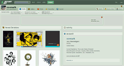 Desktop Screenshot of novenarik.deviantart.com