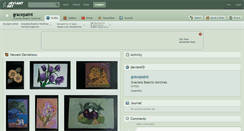 Desktop Screenshot of gracepaint.deviantart.com