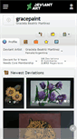 Mobile Screenshot of gracepaint.deviantart.com