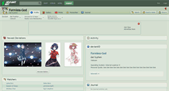 Desktop Screenshot of formless-god.deviantart.com