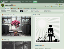 Tablet Screenshot of feigenfrucht.deviantart.com