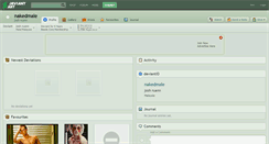 Desktop Screenshot of nakedmale.deviantart.com