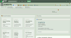 Desktop Screenshot of jovegathering.deviantart.com