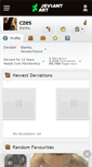 Mobile Screenshot of czes.deviantart.com