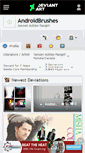 Mobile Screenshot of androidbrushes.deviantart.com