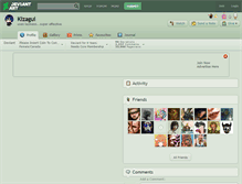 Tablet Screenshot of kizagui.deviantart.com