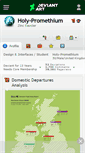 Mobile Screenshot of holy-promethium.deviantart.com
