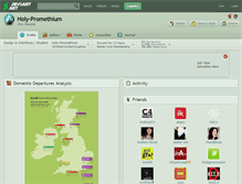 Tablet Screenshot of holy-promethium.deviantart.com