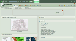 Desktop Screenshot of monkeycheek.deviantart.com