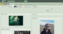 Desktop Screenshot of bluefirearts.deviantart.com