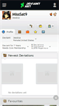 Mobile Screenshot of misssat9.deviantart.com