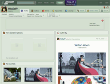 Tablet Screenshot of misssat9.deviantart.com