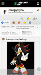 Mobile Screenshot of mangapsyco.deviantart.com