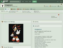 Tablet Screenshot of mangapsyco.deviantart.com