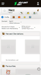Mobile Screenshot of nacz.deviantart.com