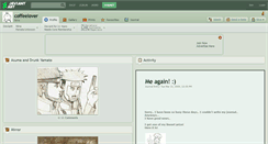 Desktop Screenshot of coffeelover.deviantart.com