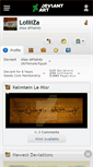 Mobile Screenshot of loliiiza.deviantart.com