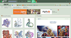 Desktop Screenshot of algenubi.deviantart.com