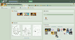Desktop Screenshot of chadthecartoonnutfan.deviantart.com