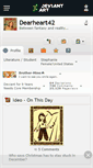 Mobile Screenshot of dearheart42.deviantart.com